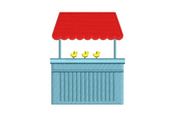 Carnival Duck Game Booth Embroidery Design Review