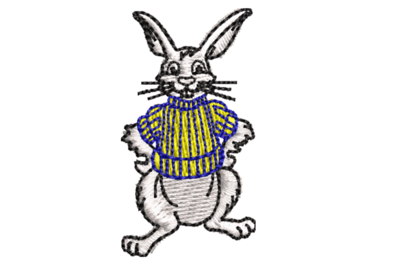Cute Bunny Embroidery Design Review for Spring Gifts