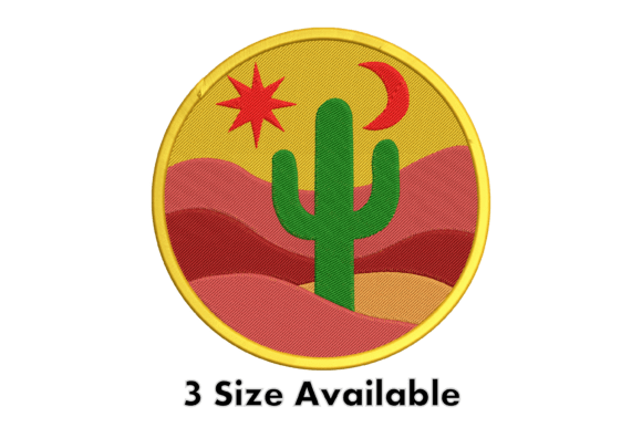 Desert Cactus Patch Embroidery File Review