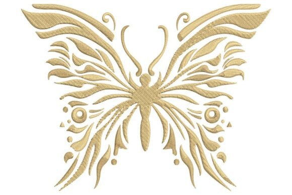 Golden Abstract Butterfly: A Designer's Review