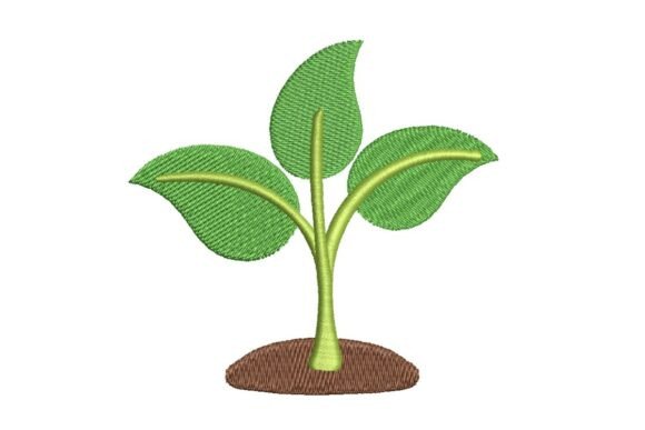 Growing Plant Embroidery Design Review for Business