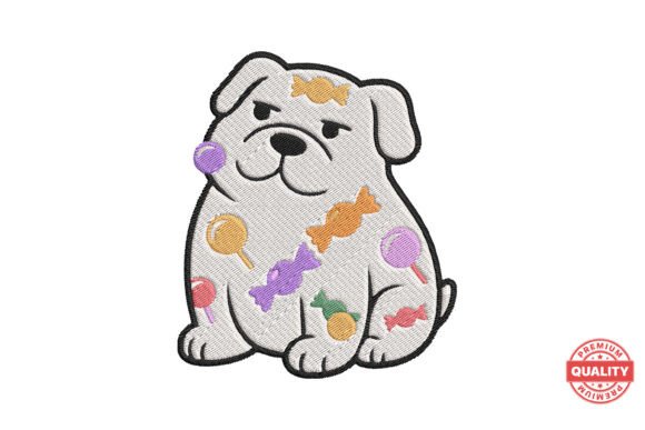 Grumpy Candy Dog Embroidery Design Review