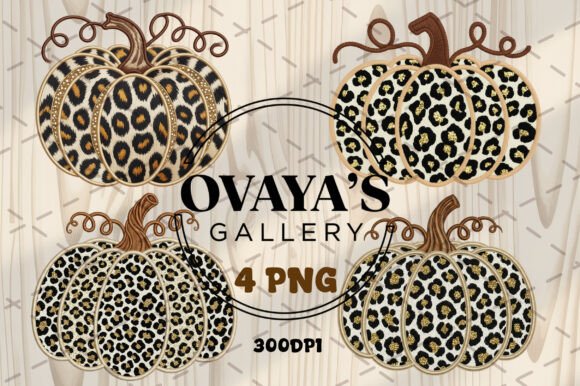 Leopard Pumpkin Bundle Embroidery PNG Review
