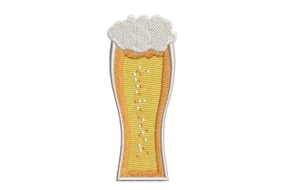 Oktoberfest Weizen Beer Glass Embroidery Patch Review