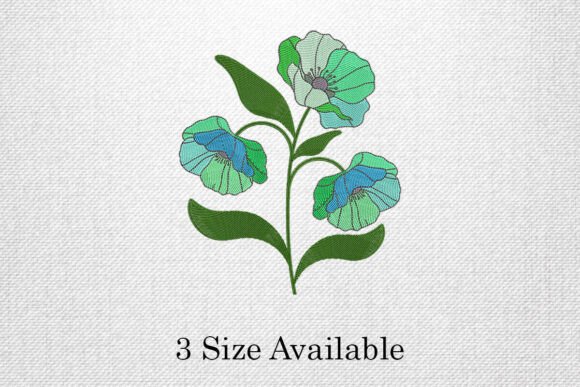 Review: Beautiful Floral Machine Embroidery File for Etsy