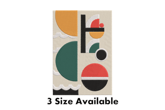Review: Colorful Geometric Embroidery Art for Craft Fairs
