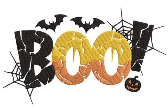 Review: Spooky Halloween BOO Embroidery Design