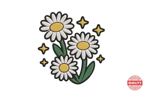 Simple Daisy Embroidery Design Review for Holiday Crafts