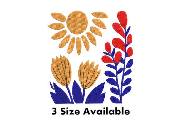 Sun Floral Embroidery Design Review