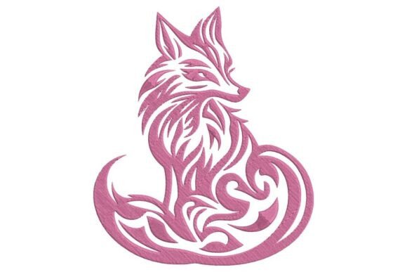 Tribal Fox in Pink Embroidery Design Review